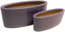 vasi ovali ceramica colorata viola AT2549VI