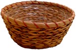 ciotole rotonde in bamboo interno in plastica cm 30 AT060530