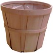 copri vaso rotondo bamboo bianco cm 18 AT064818B