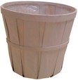 portavasi rotondi bambu interno plastica cm 22 AT064822B