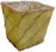 coprivasi quadrati salice e sisal verde cm 20 AT061820
