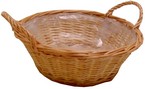 cesto vimini rotondo con maniglie AT028920
