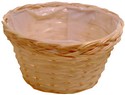 ciotole rotonde in vimini naturale cm 22 AT056022