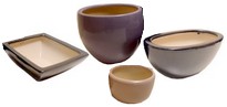 presentazione ciotole colorate in ceramica