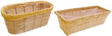 presentazione vaschette ovali e rettangolari bamboo