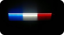 drapeaux français avec lumière LED pour les restaurants de la barre des salons du meuble restaurants des hôtels et maisons d'hôtes