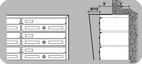 casellari corrispondenza da esterno con tettoia parziale o totale ATACPR