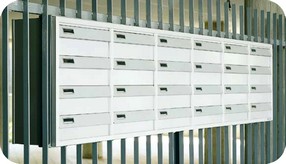 cassette postali bifrontali per esterno su recinzioni ATAPGbif