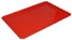 vassoio da portata in plastica rossa rettangolare ATCU023