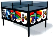 espositore multifunzione promozionale per negozi