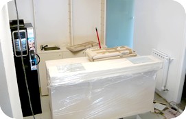 allestimento mini bar in salone bellezza e parrucchiera