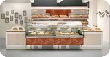 arredo panetteria con retrobanco e cassa TORI3001