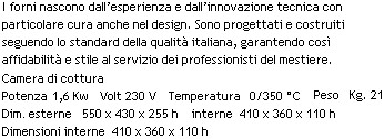 testo forno elettrico per pizza da asporto ATPIZ4