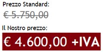 prezzo 4600 banco bar TORI8001