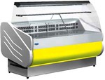 BANCHI FRIGO CON PIANO CAPPELLO E VETRI CURVI