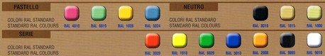tabella colori vetrine pasticceria