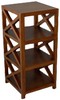 scaffale legno 3 piani cm 40 x 40 x 85 h ATM1231