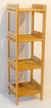 espositore legno 3 piani 37 x 34 x 114h ATM06783