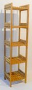 mobile espositore legno 4 piani 37 x 34 x 146h ATM06784