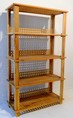 scaffalatura legno 4 piani 94 x 42 x 163h ATM06774