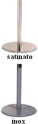 finiture basamenti inox per tavoli bar e pub ATT063