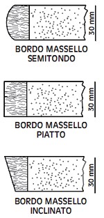 bordo massello legno