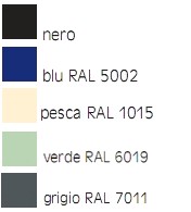 colori seduta ATS434