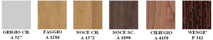 piani melaminici tinte legni