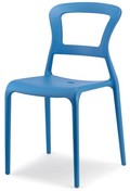 sedia per esterno in plastica per dehors
