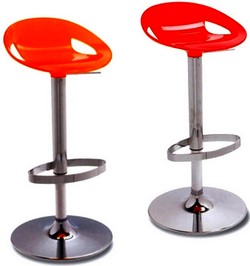 sgabelli girevoli a colonna elevabile design moderno per bar ricevitoria ATG744