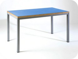 tavolo con piano laminato plastico ATT119
