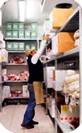 scaffalatura in alluminio per magazzino alimentare