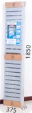 scaffale alluminio con imballo