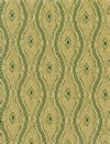 tessuto con decori in verde per sedie imbottite per bar F067 05