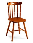 sedia in legno stile vecchia america 260