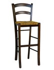 sedia alta per bar enoteca in legno faggio 290 S