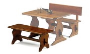 panche in legno di pino per tavoli fratino