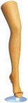 espositore collant con gamba donna e dita