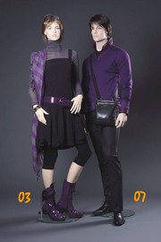 manichini uomo donna con vestio