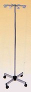 espositore su ruote con piantana a 1 raggiera con pinzette GS03076C