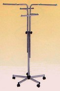 stender su ruote con 4 bracci appenderia diritti GS02740C
