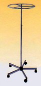stender tondo con piantana su ruote per appendiabiti GS02501C