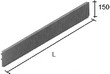 fondale di completamento per basi h 10 cm