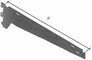 mensole per piani scaffalature metalliche 3A1P