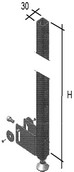 Piantana mini rack
