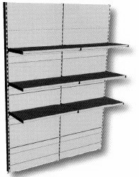 scaffale murale senza base