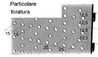 schienale forato per scaffale metallico