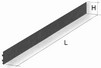 zoccolo per base h cm 10