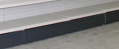 cassetto rifornimento scaffale ferramenta con base alta