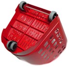 ruote sotto carrello trolley in plastica